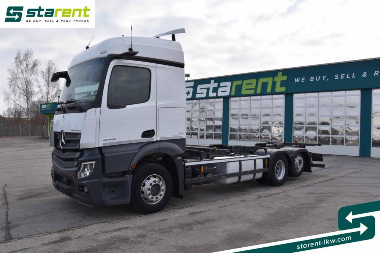 Mercedes Benz Actros 2645L Retarder Mirror Cam NAVI Liftachse - Container transporter/ Swap body truck: picture 1 Mercedes Benz Actros 2645L Retarder Mirror Cam NAVI Liftachse - Container transporter/ Swap body truck: picture 1