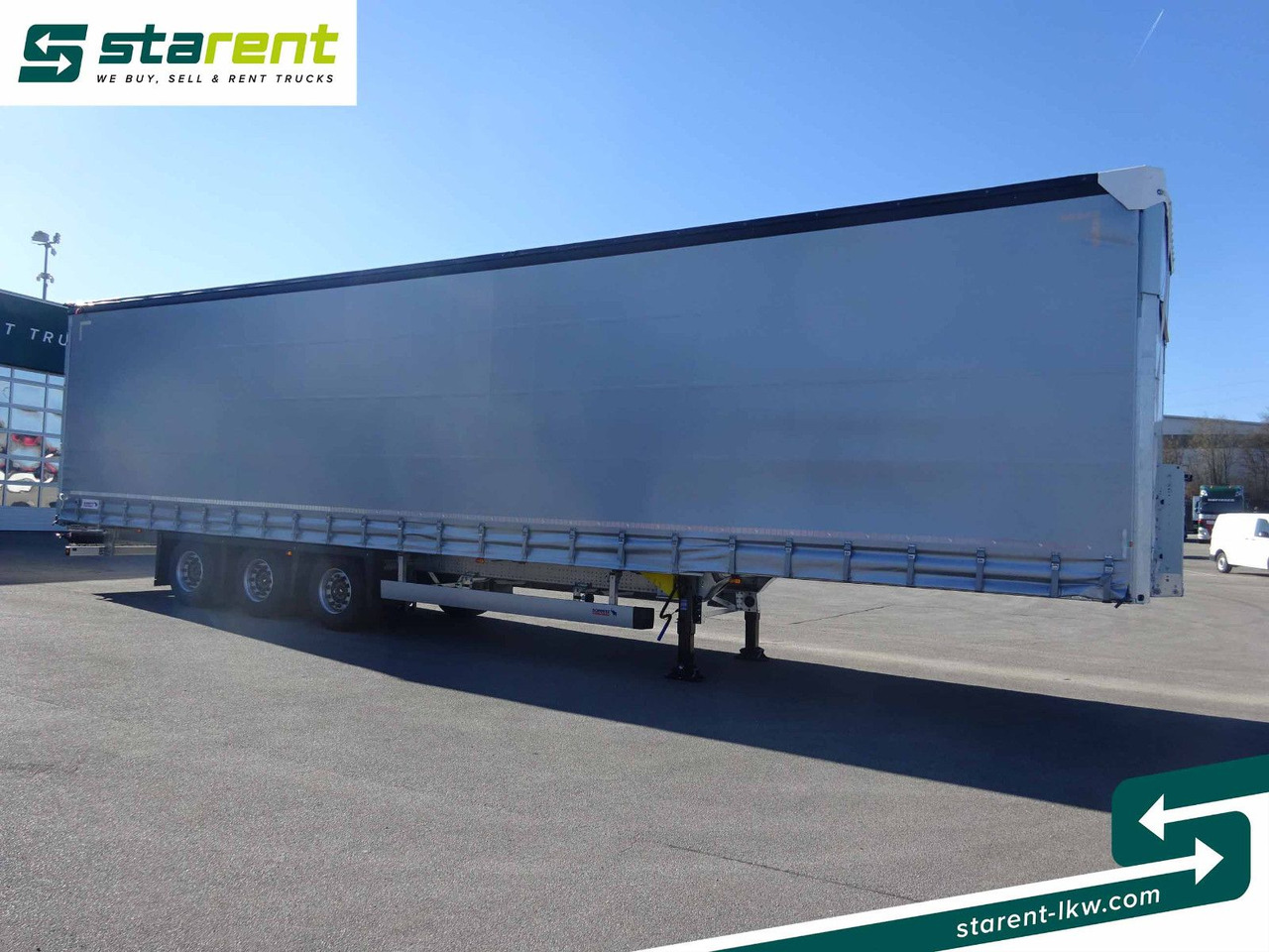 Schmitz Cargobull Megatrailer, Hubdach, Liftachse - Curtainsider semi-trailer: picture 3 Schmitz Cargobull Megatrailer, Hubdach, Liftachse - Curtainsider semi-trailer: picture 3