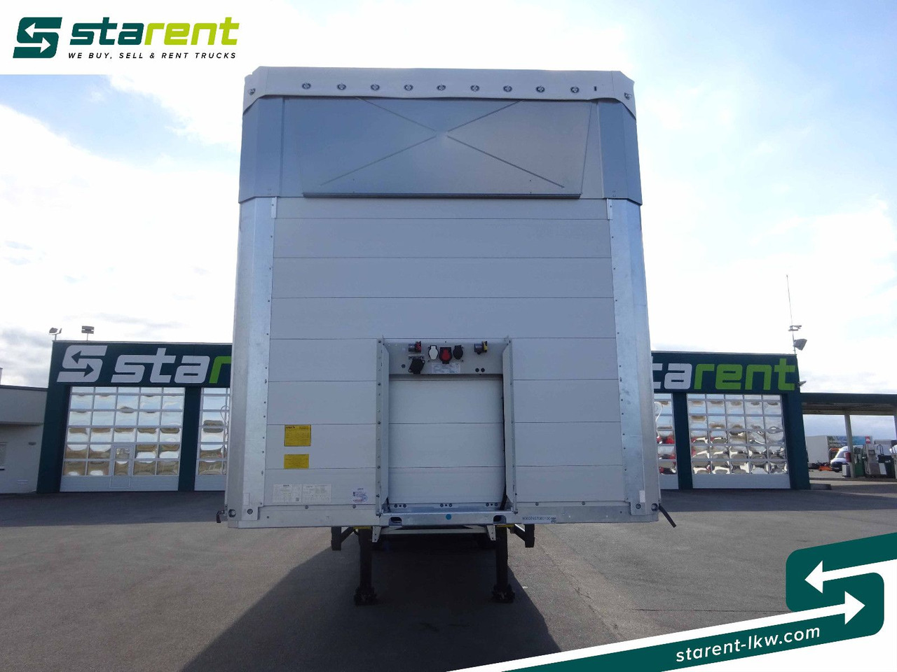 Schmitz Cargobull Tautliner, Bordwand 60cm, Hubdach, Liftachse - Curtainsider semi-trailer: picture 2 Schmitz Cargobull Tautliner, Bordwand 60cm, Hubdach, Liftachse - Curtainsider semi-trailer: picture 2