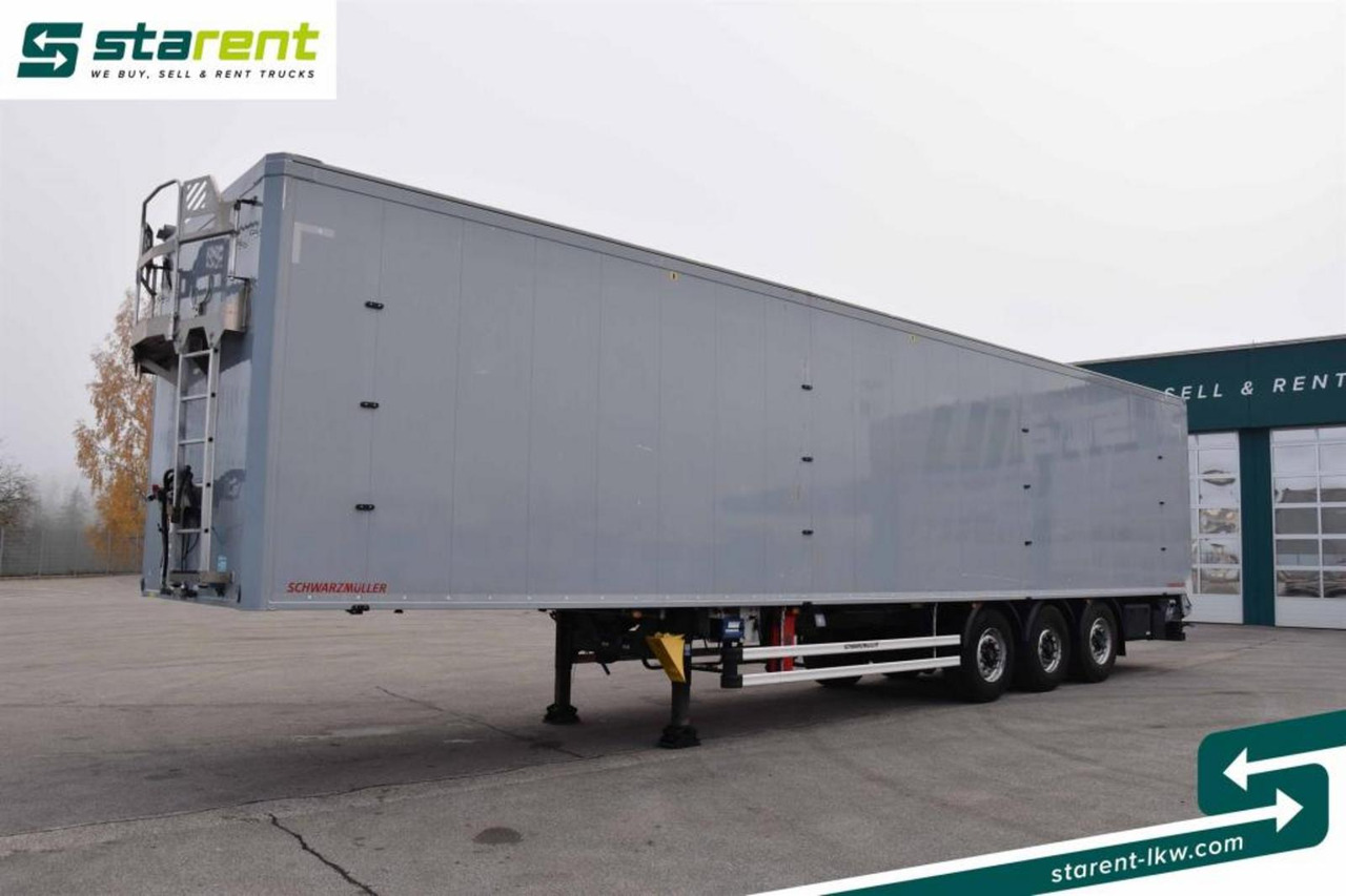 Schwarzmüller Schubbodenauflieger 10mm Liftachse - Walking floor semi-trailer: picture 1 Schwarzmüller Schubbodenauflieger 10mm Liftachse - Walking floor semi-trailer: picture 1