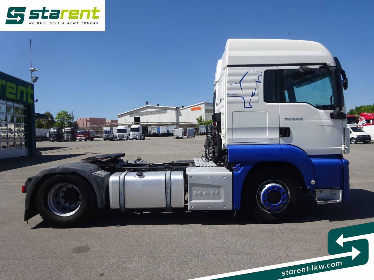 MAN .400, 2-L Hydr., ADR (AT/FL) , Neuer Motor - Tractor unit: picture 4 MAN .400, 2-L Hydr., ADR (AT/FL) , Neuer Motor - Tractor unit: picture 4