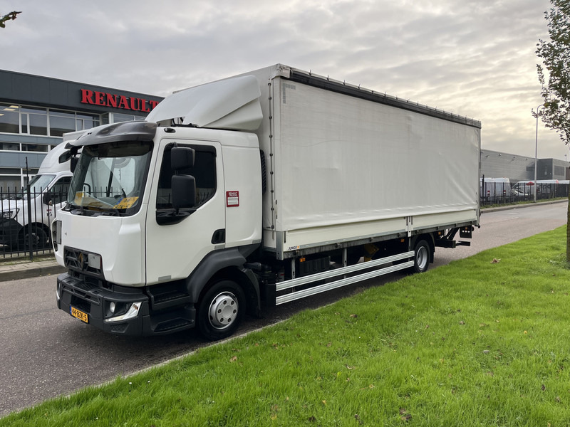 Renault D 240 4X2, Global cabine, Euro 6, Airco , laadklep 1500 kg - Curtainsider truck: picture 1 Renault D 240 4X2, Global cabine, Euro 6, Airco , laadklep 1500 kg - Curtainsider truck: picture 1
