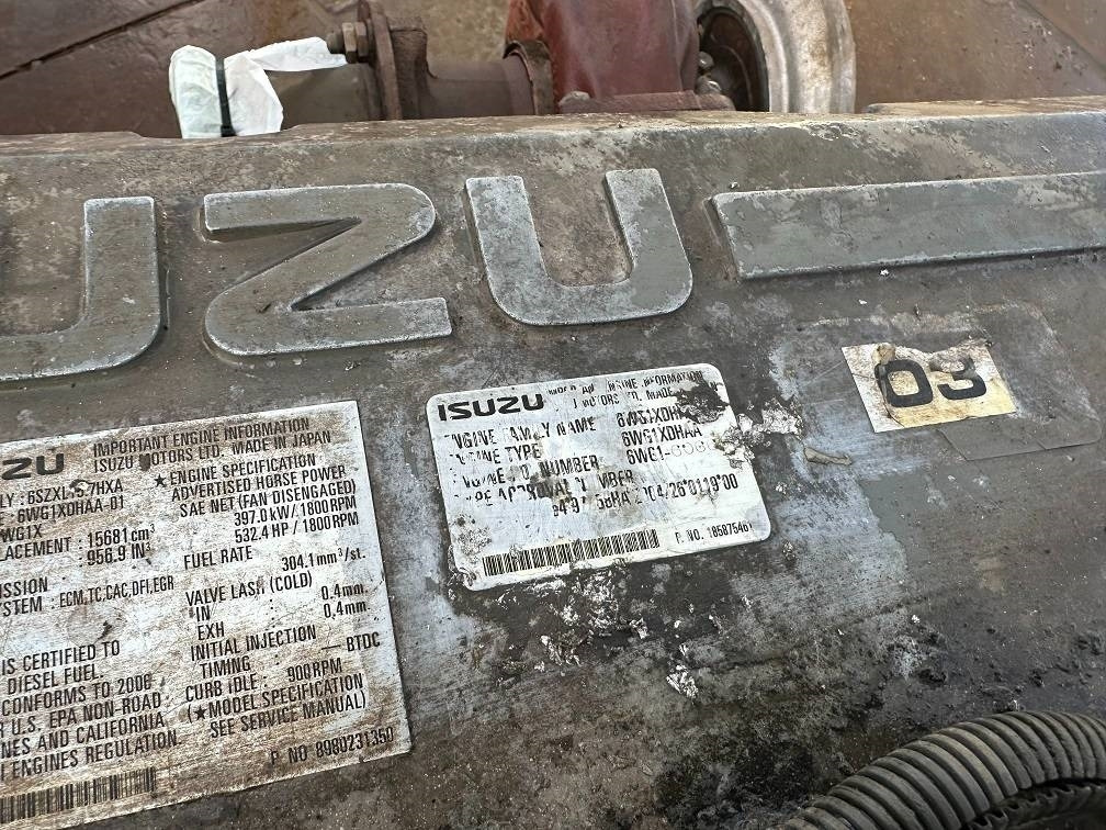Isuzu 6WG1X 250hours only zx870 - Engine for Construction machinery: picture 5 Isuzu 6WG1X 250hours only zx870 - Engine for Construction machinery: picture 5