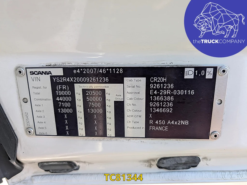 Tractor unit Scania R 450: picture 11 Tractor unit Scania R 450: picture 11