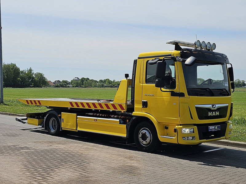 Autotransporter truck MAN 12.250 TGL SIDE SLIDING + TOWIN: picture 5