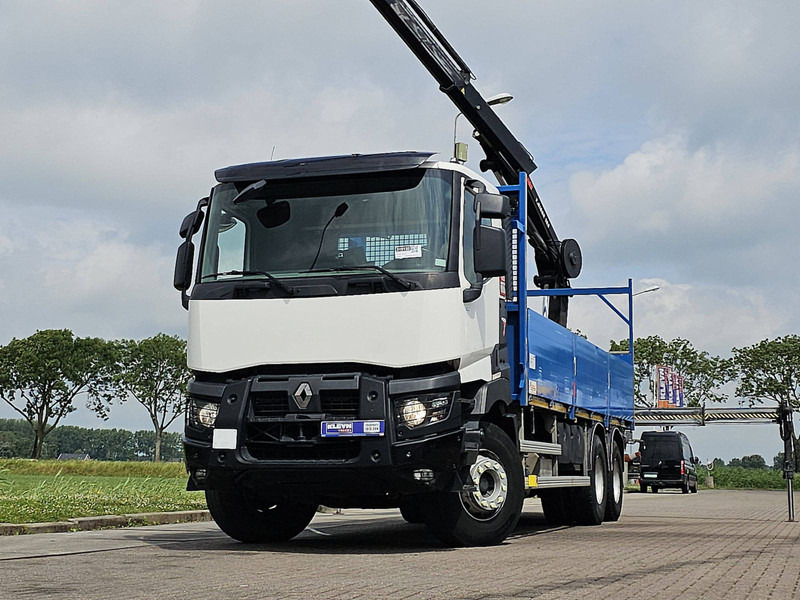 Renault K 430 HIAB 188ES4 - Dropside/ Flatbed truck, Crane truck: picture 1 Renault K 430 HIAB 188ES4 - Dropside/ Flatbed truck, Crane truck: picture 1