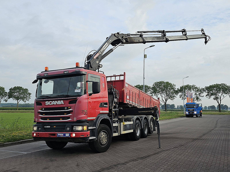 Scania G400 HIAB 211EP-3 DUO - Tipper, Crane truck: picture 2 Scania G400 HIAB 211EP-3 DUO - Tipper, Crane truck: picture 2