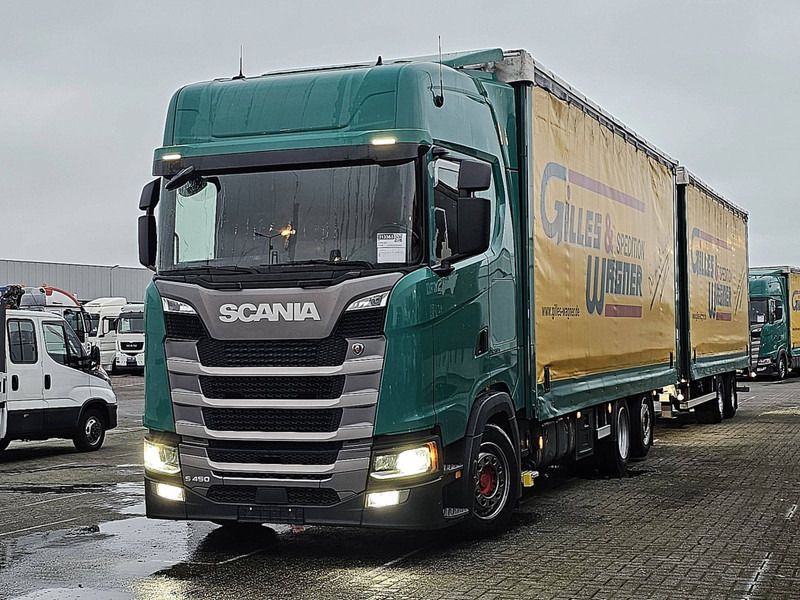 Scania S450 6X2*4 RET. FORKLIFTC - Curtainsider truck: picture 2 Scania S450 6X2*4 RET. FORKLIFTC - Curtainsider truck: picture 2