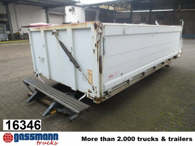 3-S-Kippbrücke, Alu Pendelbordwände und abklappbar, 13 cbm - Tipper body: picture 1 3-S-Kippbrücke, Alu Pendelbordwände und abklappbar, 13 cbm - Tipper body: picture 1