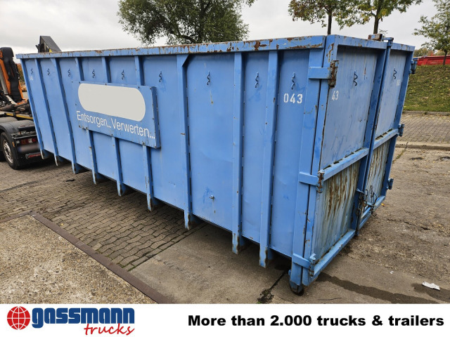 Abrollcontainer mit Flügeltür ca. 27m³ - Roll-off container: picture 4 Abrollcontainer mit Flügeltür ca. 27m³ - Roll-off container: picture 4