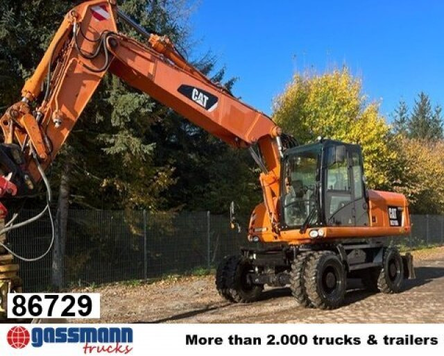 CAT M318D Mobilbagger - Construction machinery: picture 1 CAT M318D Mobilbagger - Construction machinery: picture 1