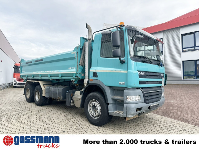 Tipper DAF CF 85.460 6x4, Bordmatik links: picture 8