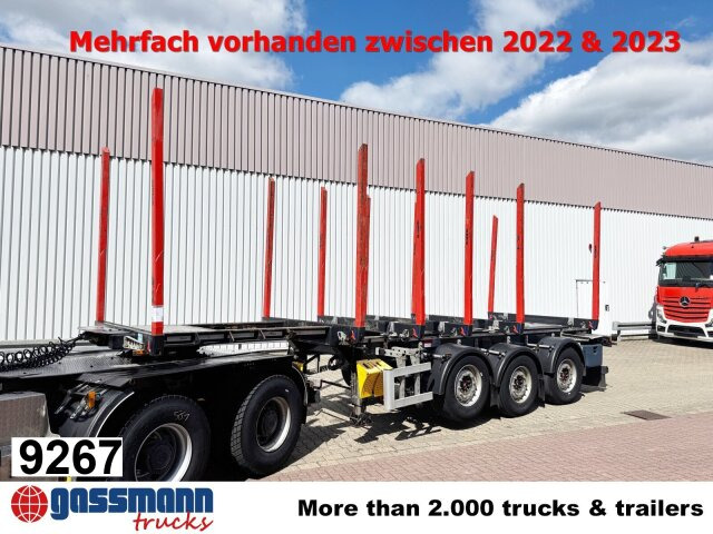 Doll LOGO H3L-14XL, Liftachse, Nachlauflenkachse, - Timber semi-trailer: picture 1 Doll LOGO H3L-14XL, Liftachse, Nachlauflenkachse, - Timber semi-trailer: picture 1