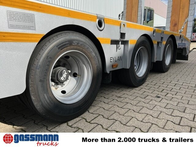 FSML 2 B1 mit Liftachse - Low loader semi-trailer: picture 2 FSML 2 B1 mit Liftachse - Low loader semi-trailer: picture 2