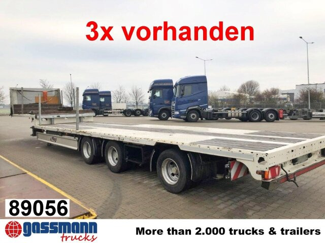 Fliegl SDS 390, 3x VORHANDEN! - Low loader semi-trailer: picture 1 Fliegl SDS 390, 3x VORHANDEN! - Low loader semi-trailer: picture 1