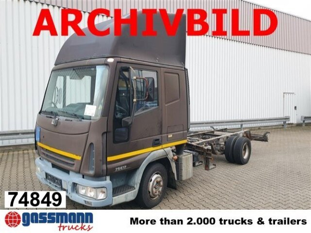 Iveco EuroCargo 75 E 17/4x2, 6x VORHANDEN! - Box truck: picture 1 Iveco EuroCargo 75 E 17/4x2, 6x VORHANDEN! - Box truck: picture 1