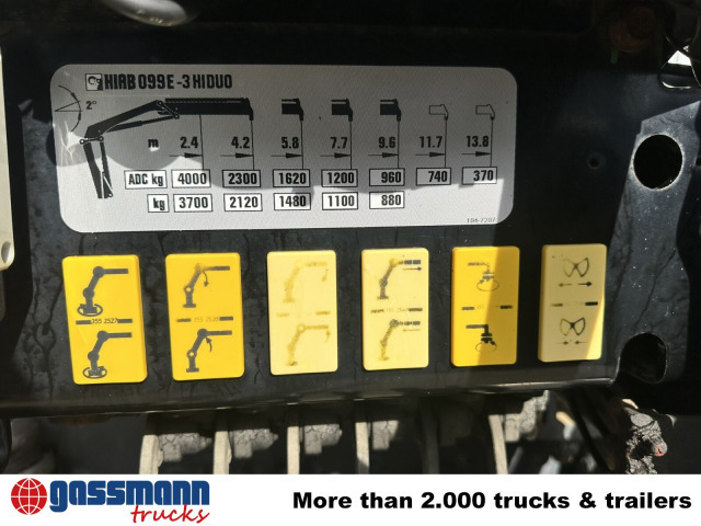 Iveco EuroCargo ML160E28 4x2 mit Kran Hiab XS099E-3 - Tipper, Crane truck: picture 4 Iveco EuroCargo ML160E28 4x2 mit Kran Hiab XS099E-3 - Tipper, Crane truck: picture 4