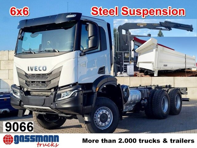 Iveco T-Way 360 6x6, Kran 12-21m/t - Tipper, Crane truck: picture 1 Iveco T-Way 360 6x6, Kran 12-21m/t - Tipper, Crane truck: picture 1
