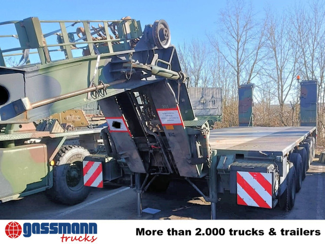 Kässbohrer SLT 56 t, Elefant (Franziska) EX BW - Low loader semi-trailer: picture 3 Kässbohrer SLT 56 t, Elefant (Franziska) EX BW - Low loader semi-trailer: picture 3