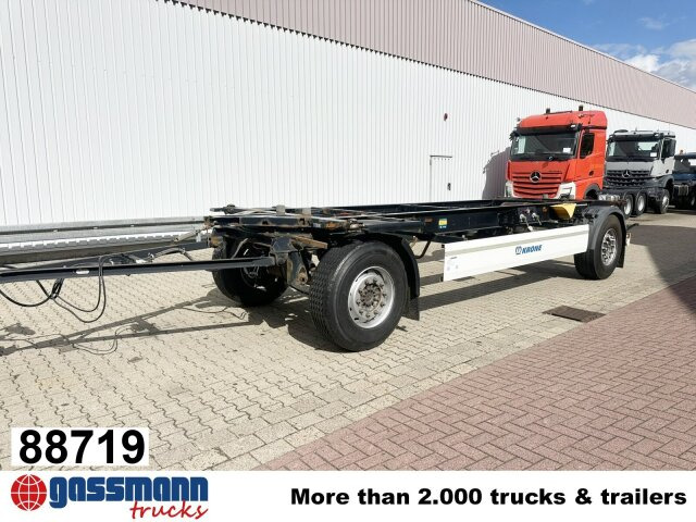 Krone AZW 18 - Container transporter/ Swap body trailer: picture 1 Krone AZW 18 - Container transporter/ Swap body trailer: picture 1