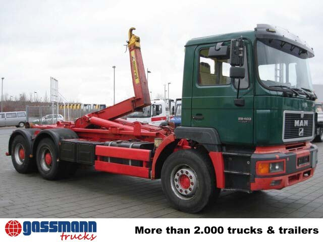 Hook lift truck MAN 26.403 6x2, Marrell 26.70, AHK: picture 7 Hook lift truck MAN 26.403 6x2, Marrell 26.70, AHK: picture 7