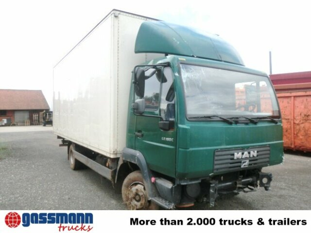 Box truck MAN L33 8.180 C 4x2, Unfallfahrzeug mit: picture 11