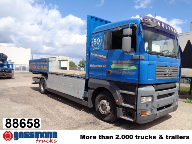 MAN TGA 18.350 4x2 LL, 5 Sitze - Dropside/ Flatbed truck: picture 1 MAN TGA 18.350 4x2 LL, 5 Sitze - Dropside/ Flatbed truck: picture 1