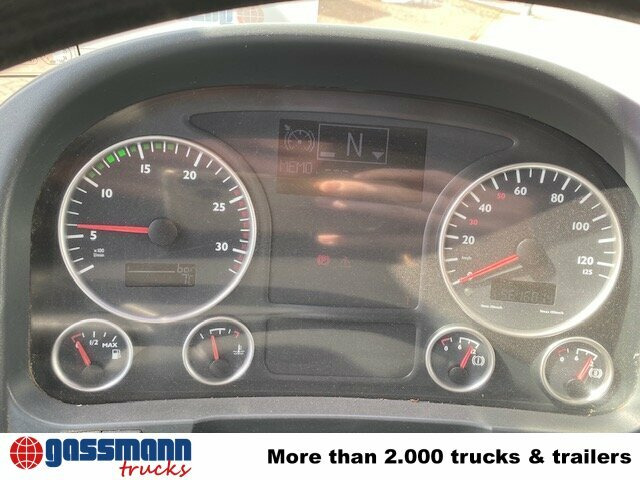 Dropside/ Flatbed truck, Crane truck MAN TGA 18.400 4x2 BL Pritsche Heckkran PM17523: picture 6