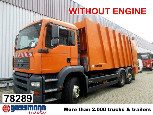 MAN TGA 26.350/400 6x2-2BL FAUN POWER PRESS 524, - Garbage truck: picture 1 MAN TGA 26.350/400 6x2-2BL FAUN POWER PRESS 524, - Garbage truck: picture 1