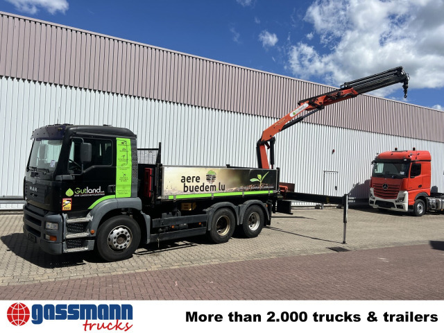 Tipper, Crane truck MAN TGA 26.363 6x4 BB, PK 16502 C Kran, absattelbar,: picture 8 Tipper, Crane truck MAN TGA 26.363 6x4 BB, PK 16502 C Kran, absattelbar,: picture 8