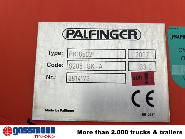 Tipper, Crane truck MAN TGA 26.363 6x4 BB, PK 16502 C Kran, absattelbar,: picture 7 Tipper, Crane truck MAN TGA 26.363 6x4 BB, PK 16502 C Kran, absattelbar,: picture 7