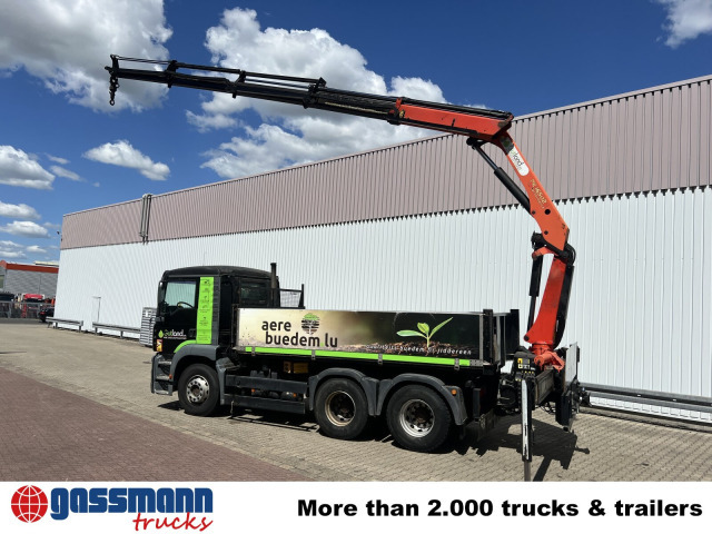 Tipper, Crane truck MAN TGA 26.363 6x4 BB, PK 16502 C Kran, absattelbar,: picture 9 Tipper, Crane truck MAN TGA 26.363 6x4 BB, PK 16502 C Kran, absattelbar,: picture 9