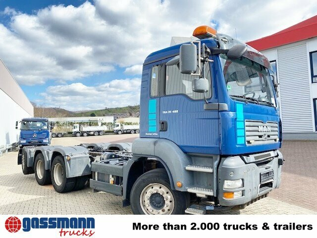 Cab chassis truck MAN TGA 35.480 8x4-4 BL, Lift-/Lenkachse: picture 9