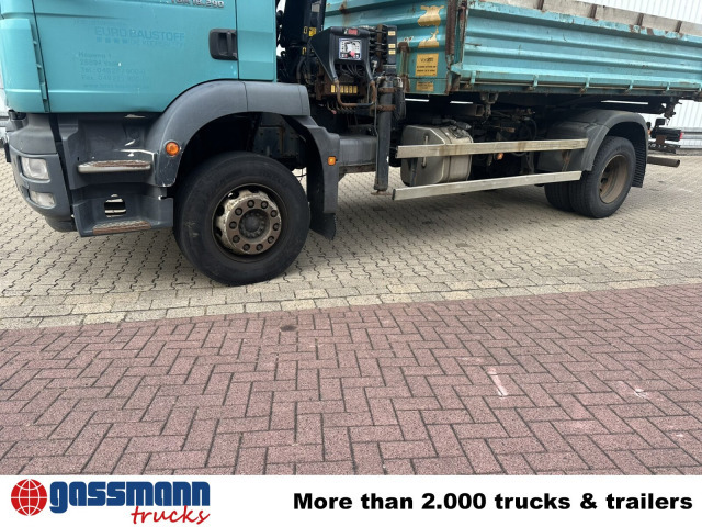 Tipper, Crane truck MAN TGM 18.290 4x2 LL, EEV, Kran Hiab XS 111 ES-3: picture 12