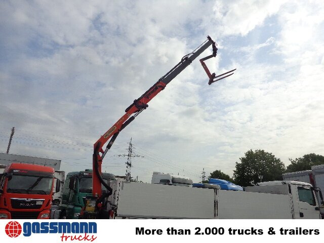 Dropside/ Flatbed truck, Crane truck MAN TGM 26.340 6x2-4 LL,Lenk-Liftachse, Heckkran,: picture 12