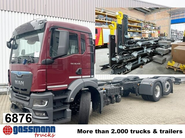 MAN TGS 26.440 6x2-4 LL CH, Lenk-/Liftachse, Navi, - Cab chassis truck: picture 1 MAN TGS 26.440 6x2-4 LL CH, Lenk-/Liftachse, Navi, - Cab chassis truck: picture 1