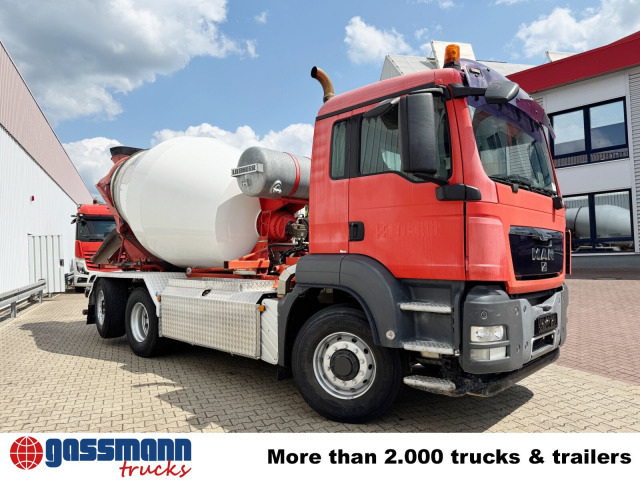 Concrete mixer truck MAN TGS 26.480 6x4H-4 BL, Liebherr HTM 704,: picture 9