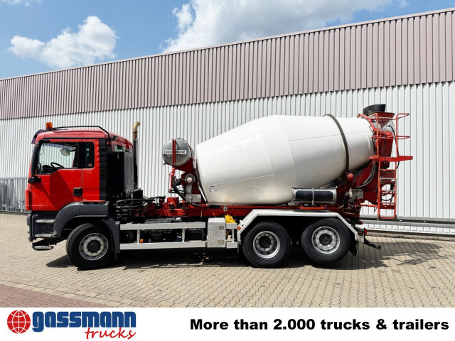 Concrete mixer truck MAN TGS 26.480 6x4H-4 BL, Liebherr HTM 704,: picture 14