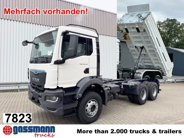 MAN TGS 33.440 6x4 BB, Alu-Bordwände, mehrfach - Tipper: picture 1 MAN TGS 33.440 6x4 BB, Alu-Bordwände, mehrfach - Tipper: picture 1