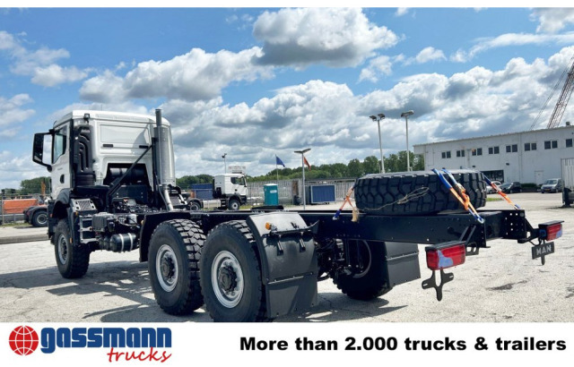 MAN TGS 33.440 6x6 BB CH, Euro2, Einzelbereifung - Cab chassis truck: picture 4 MAN TGS 33.440 6x6 BB CH, Euro2, Einzelbereifung - Cab chassis truck: picture 4