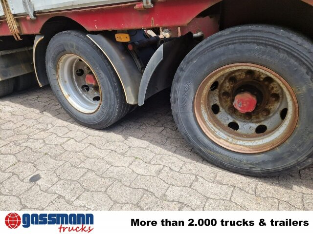 MED TRIDEX JTS, Lenkachse - Dropside/ Flatbed semi-trailer: picture 4 MED TRIDEX JTS, Lenkachse - Dropside/ Flatbed semi-trailer: picture 4