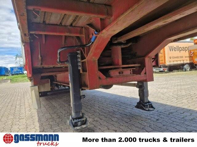 MED TRIDEX JTS, Lenkachse - Dropside/ Flatbed semi-trailer: picture 2 MED TRIDEX JTS, Lenkachse - Dropside/ Flatbed semi-trailer: picture 2