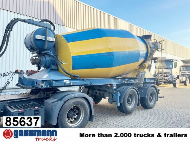 MÜLLER MITTELTAL SF 32 BM/BS mit LIEBHERR - Concrete mixer semi-trailer: picture 1 MÜLLER MITTELTAL SF 32 BM/BS mit LIEBHERR - Concrete mixer semi-trailer: picture 1