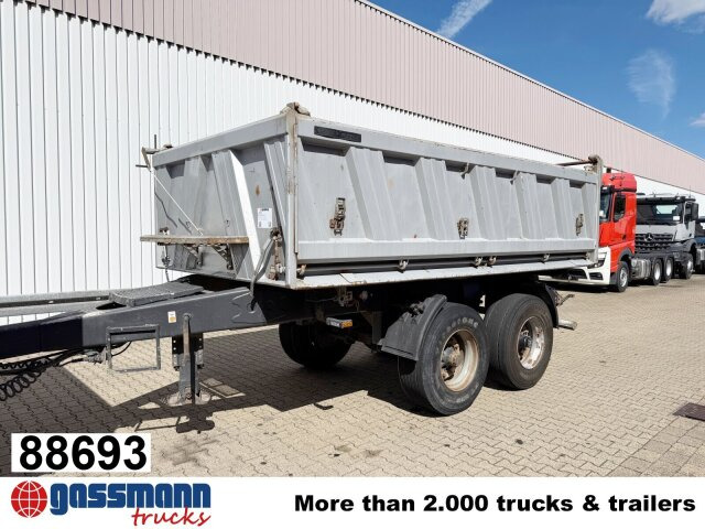 Meiller MZDA 18/21, Stahlbordwände, ca. 10m³ - Tipper trailer: picture 1 Meiller MZDA 18/21, Stahlbordwände, ca. 10m³ - Tipper trailer: picture 1