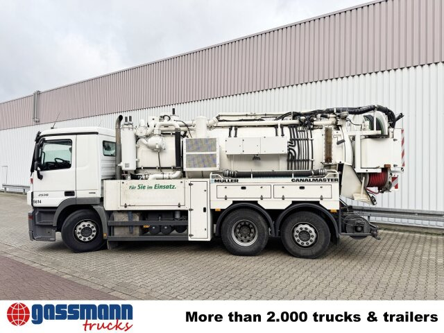 Mercedes-Benz Actros 2536 L 6x2, Müller Saug- und Spülwagen - Road sweeper: picture 5 Mercedes-Benz Actros 2536 L 6x2, Müller Saug- und Spülwagen - Road sweeper: picture 5