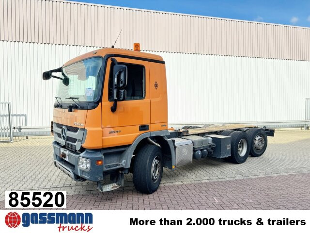 Mercedes-Benz Actros 2541 L 6x2, Lenk-/Liftachse - Cab chassis truck: picture 1 Mercedes-Benz Actros 2541 L 6x2, Lenk-/Liftachse - Cab chassis truck: picture 1