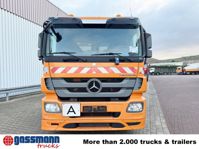 Hook lift truck, Crane truck Mercedes-Benz Actros 2541 L 6x2, Lenkachse, Meiller RK 20.65,: picture 8