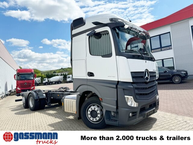 New Cab chassis truck Mercedes-Benz Actros 2548 L 6x2, Retarder, Lenk-/Liftachse,: picture 9
