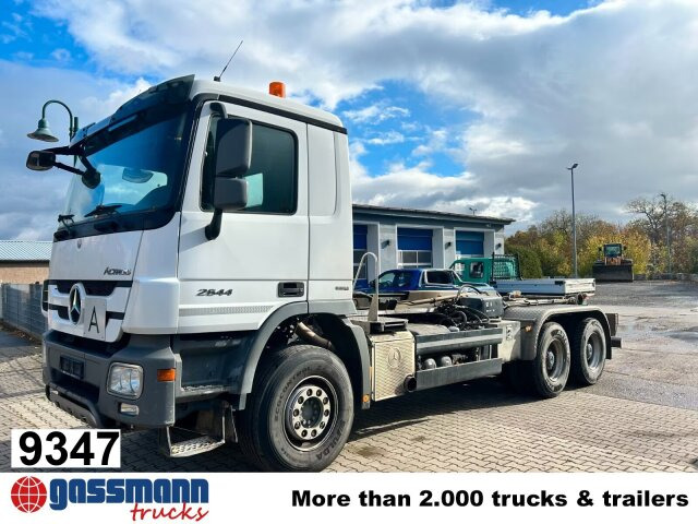 Mercedes-Benz Actros 2644 L 6x4 - Cab chassis truck: picture 1 Mercedes-Benz Actros 2644 L 6x4 - Cab chassis truck: picture 1