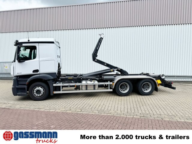 New Hook lift truck Mercedes-Benz Actros 2645 L 6x4, MultimediaCockpit,: picture 13